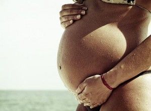 los beneficios de la playa embarazo 