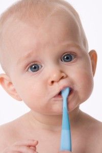cepillar dientes bebé
